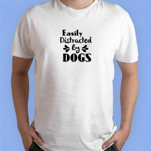Easily distracted by dogs