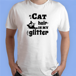 Cat hair is my glitter