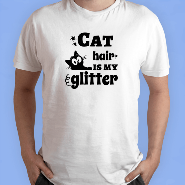 Cat hair is my glitter