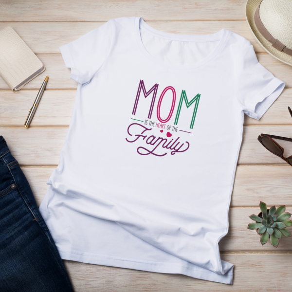 Mom is the heart of the family