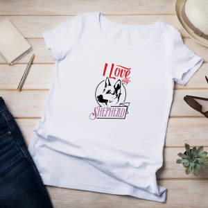 I love my German Shepherd