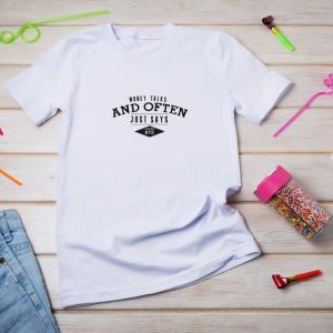 Money talks and often just