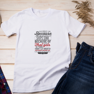 Ships dont sink because of