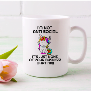 I'm not anti social