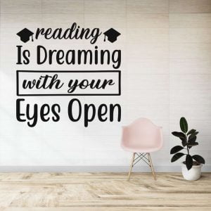 Reading is dreaming