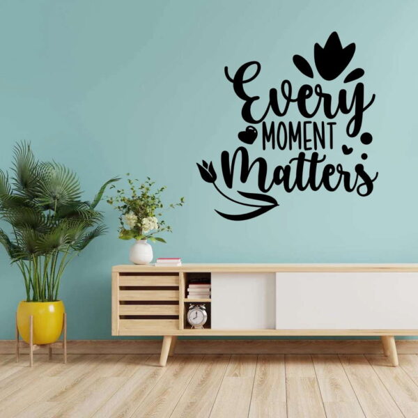 Every moment matters