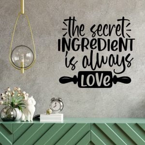 The secret ingredient is always