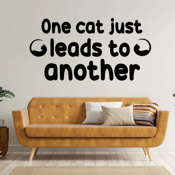 One cat just leads to another