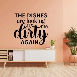 The Dishes Are Looking at