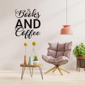 Books and coffee