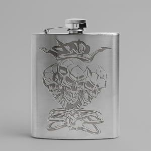 Skulls and crown