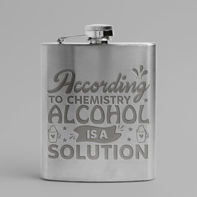 According chemistry alcohol is a solution