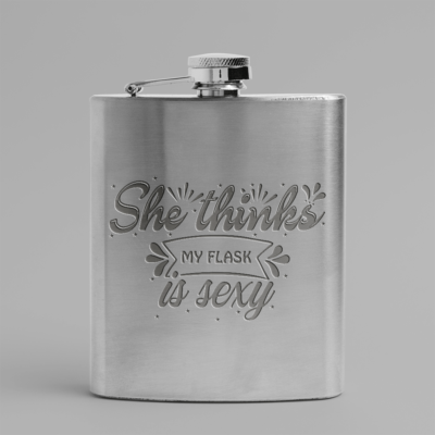 She thinks my flask is sexy