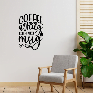 Coffee a hug in a mug