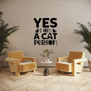 Yes i am a cat person