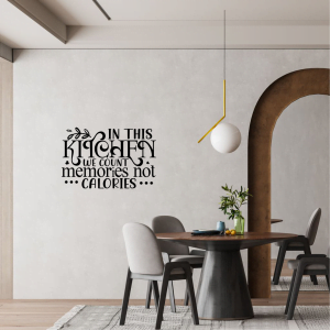 In this kitchen we count memories