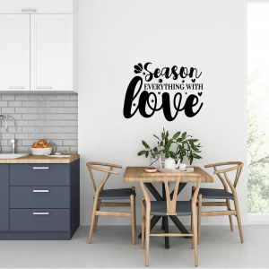 Season everything with love