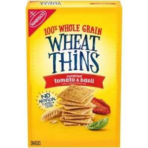 Wheat Thins Sundried Tomato & Basil Wheat Cracker Snacks